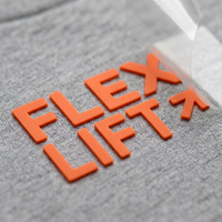 Étiquette Personnalisée Fabricant Logo Pressé à Chaud, Logo 3D en Silicone, Étiquette de Transfert Thermique en Caoutchouc pour Vêtements