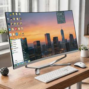 <span class=keywords><strong>PC</strong></span> <span class=keywords><strong>Gamer</strong></span> I7 Monoblock avec écran incurvé, ordinateur 8GB 16GB 32GB RAM 1TB SSD AIO, ordinateur tout-en-un pour jeux - Product Image 1