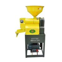 Machine à décortiquer les grains de café robuste, équipement industriel de dépulpage de café frais pour les plantations de café