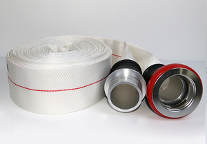 Hoge Kwaliteit Flexibele Polyester + Tpu Hybride Universele Fittingen Katoen Canvas Vuur Water Slang Brandbestrijding Apparatuur Accessoires - Product Image 4