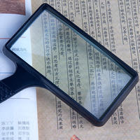 BIJIA 100x50mm rectangulaire loupe de lecture portable 84026 lentille produit de vente chaud