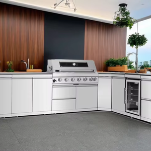 Pequeño estilo europeo alemán nuevo diseño gabinete <span class=keywords><strong>de</strong></span> <span class=keywords><strong>cocina</strong></span> al aire libre marco <span class=keywords><strong>de</strong></span> acero inoxidable Módulo <span class=keywords><strong>de</strong></span> gabinete <span class=keywords><strong>de</strong></span> barbacoa - Product Image 1