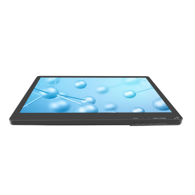 15.6 Inch VGA Cable Plastic case True Flat 10 Point Touch Screen/non-touch Monitor for Industrial Equipment