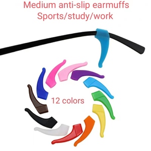 Crochet d'oreille antidérapant en <span class=keywords><strong>silicone</strong></span> de haute qualité, à clipser derrière l'oreille, <span class=keywords><strong>anti</strong></span>-chute, motif solide pour <span class=keywords><strong>lunettes</strong></span> et <span class=keywords><strong>lunettes</strong></span> de vue - Product Image 3