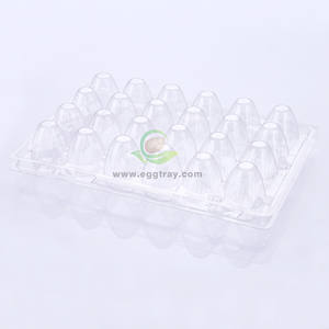 Prezzo di fabbrica trasparente usa e getta PET <span class=keywords><strong>24</strong></span> fori uovo di quaglia vassoio - Product Image 2