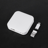 Produits les plus vendus tendance 2025, kit de chargeur rétractable PD 60W, câble de données multi-rétractable 4 en 1 pour la promotion
