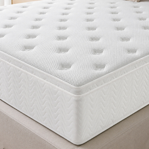 Wholesale Custom Compressed Hybrid Mattress Queen King Size with Pocket Coil - Product Image 1