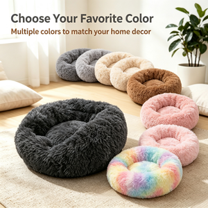 Coussin Apaisant Luxe 4cm en Fausse Fourrure pour Animaux, Toutes Saisons, Lavable, Antidérapant, Tapis Amovible S/M/L pour Chiens et Chats, Vente en Gros OEM - Product Image 2