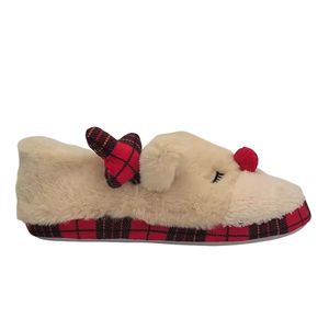 Usine fait à la main hiver pantoufles femmes unisexe couette Massage caractéristique antidérapant talon semelle extérieure grands cadeaux de noël - Product Image 2