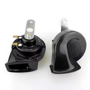<span class=keywords><strong>Klaxon</strong></span> électrique pour moto, camion et bateau, 1 paire, 110dB, haut-parleur universel arrondi étanche - Product Image 5