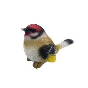 Hot Selling Resin Bird Figurines Artificial Birds For Decoration