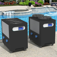 Fabricant Vente à Chaud Spa Plongeant Froid Pompe à Chaleur Accueil Athlètes Bain de Glace Refroidisseur d'Eau avec Filtre pour Refroidir Piscine Baignoire