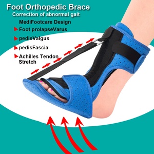 Ayak ağrısı için masaj topu ile Plantar fasiit gece ateli Brace kabartma aşil tendinit ayak damla topuk düz kemer düz kemer - Product Image 6