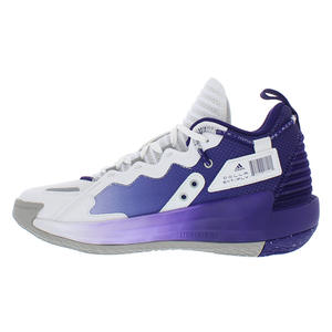 Zapatillas de baloncesto Adidas Unisex Sm Dame 7 Extraply Blanco/Morado - 100% Auténticas - Product Image 4