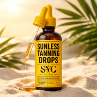 Sérum Bronzant à Absorption Rapide OEM avec Mélange Botanique pour un Éclat Naturel Effet Soleil – Autobronzant Visage et Corps à Absorption Rapide