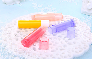 Toptan özel ucuz karikatür kozmetik ruj depolama için plastik dudak balsamı kutusu Chapstick tüp yuvarlak kare tasarım - Product Image 6