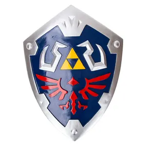Hot Selling The Legend Of Zelda Blue Hylian Shield Game-Uitrusting Voor Cosplay