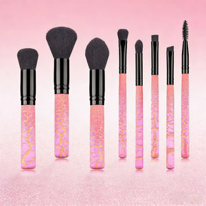 Nuevo Set de Brochas de Maquillaje de Lujo, 8 Piezas, Etiqueta Personalizada, Brochas Veganas Suaves de Fibra Sintética Rosa, Brochas para Maquillaje Facial, Logotipo Privado - Product Image 1