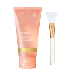 Masque de nuit en collagène profond OEM ODM, masque d'emballage au collagène hydratant et raffermissant anti-âge pour le visage - Product Image 2