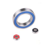 Rodamiento de Bolas de Ranura Profunda de Acero Cromado S6702ZZ S6702-2Z, Lubricado con Grasa, para Instrumentos de Belleza, Paredes Delgadas, 15x21x4mm