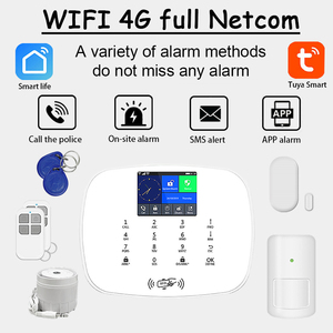 Nhà thông minh báo động an ninh Detector tuya chống trộm hệ thống 4 Gam Wi-Fi dual-mạng Bảng điều chỉnh Pin hoạt động ABS nhựa - Product Image 3