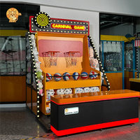 LTG Machine de jeu de stand de carnaval d'intérieur de haute qualité Vente en gros Personnaliser le jeu de carnaval de basket-ball pour adultes Matière plastique