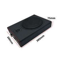 Chine subwoofers de voiture 10 pouces style bon marché actif plat woofer de haute qualité subwoofer de voiture mince avec tweeter