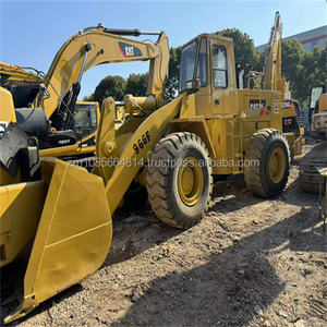 Chargeuse sur pneus CAT 966F d'occasion en bon état Chargeur sur roues avant bon marché Jpan d'occasion Cat 966f2 966E 966H 950E 980H à vendre - Product Image 4