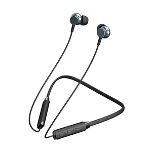 Bt-kompatibler magnetischer Nackenbügel-Kopfhörer 100 Stunden kabelloser Kopfhörer Sport-Headset-Geräusch unterdrückung mikrofon