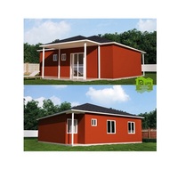 Maison préfabriquée de style bungalow de plage Econel 2025 pour diverses utilisations, imperméable et polyvalente pour salle de sport, bureau, salle à manger, supermarché, salle de bain
