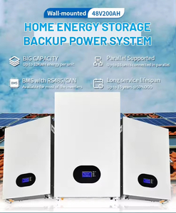 Batería de Litio de 48V 200Ah para Montaje en Pared, Sistema Solar de 10KW 8KW, Almacenamiento de Energía Solar Residencial Tipo Split ZLWMB-O-002, Alta Eficiencia - Product Image 2