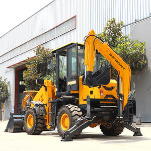 Livraison gratuite mini chargeuse <span class=keywords><strong>pelleteuse</strong></span> excavatrice tracteur nouveau rétroexcavadora chargeuse <span class=keywords><strong>pelleteuse</strong></span> 4x4 chargeuse sur pneus - Product Image 3