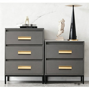 Poignée tendance minimaliste en aluminium pour armoire, tiroir, placard - Product Image 4