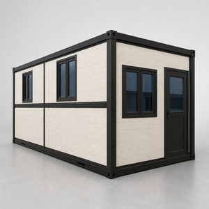<span class=keywords><strong>Maison</strong></span> conteneur en acier pliable et portable de 20 pieds, 2 chambres, extensible, avec garantie de 5 ans et design postmoderne - Product Image 3