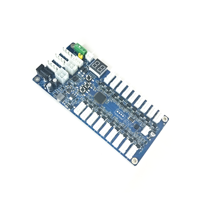 Carte de contrôle intelligente pour casier à 18 canaux, modèle LINQU, avec retour d'information, montage mural, contrôleur de serrure électronique pour système de colis, 10mm 65mm