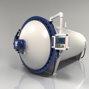 Tùy chỉnh cao dễ dàng để hoạt động Composite chữa nồi hấp cho sợi carbon máy bay phụ tùng ô tô tàu áp lực - Product Image 5