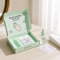 Boîte d'expédition personnalisée en carton ondulé mat laminé avec revêtement UV, emballage mignon à motif de dessin animé pour huile nourrissante pour les mains