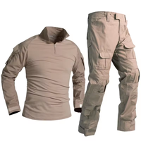Combinaison tactique de camouflage personnalisée Chemise à manches longues Ensembles de pantalons cargo Uniforme camouflage BDU ACU