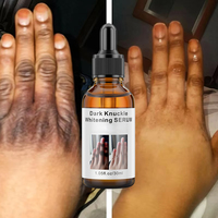Sérum éclaircissant puissant pour l'élimination de la mélanine, efficace pour les zones sombres, sérum super blanchissant pour éclaircir les coudes et les genoux noircis
