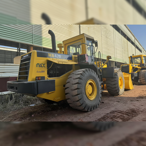 Komatsu มือสอง WA470-3รถตักขนาด21ตันจากญี่ปุ่นส่วนประกอบหลักของมอเตอร์และแบริ่งรวมถึงเครื่องจักรผลิตดิน - Product Image 1