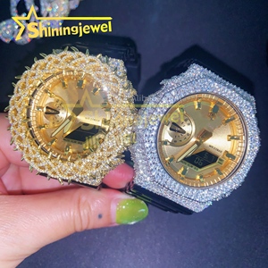 Nhà Sản Xuất Ban Đầu Ga2100 Thiết Kế Gai Buss Xuống Đồng Hồ Bezel Bộ Sưu Tập Tùy Chỉnh Thực Xuất Buss Xuống Trường Hợp Đồng Hồ Ban Nhạc Hip Hop - Product Image 6