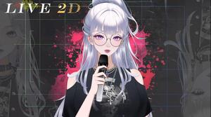 โมเดล OEM Odm อนิเมะ Nyx Noir Live2D Vtuber สไตล์โกธิค ชุดเต็มตัว - Product Image 6