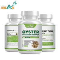 Lifecare Capsules d'extrait de champignon d'huître 10:1 Extrait de champignon d'huître
