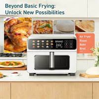 Friteuse à air chaud en acier inoxydable 10L 9L 6L