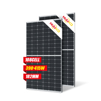 Panneau solaire monocristallin 108 cellules Module PV 400W dans les panneaux solaires pour système de stockage d'énergie solaire