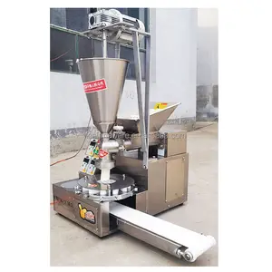Terbaru meja pangsit xiaolongbao membuat momo mesin lipat Cina baozi bao mesin roti