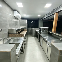 Projet de cuisine commerciale complet sur mesure, équipement de cuisine entièrement en acier inoxydable pour hôtel et restaurant