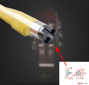 Tige <span class=keywords><strong>de</strong></span> réglage <span class=keywords><strong>de</strong></span> guitare jaune professionnelle à tête Phillips pour la réglage du manche <span class=keywords><strong>de</strong></span> guitare <span class=keywords><strong>basse</strong></span>, outil d'ajustement d'instrument <span class=keywords><strong>de</strong></span> musique - Product Image 5