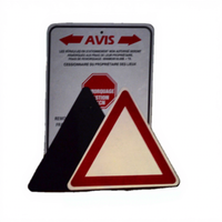 Señales de Alto Voltaje, Peligro de Descarga Eléctrica, Señalización de Seguridad de Aluminio Resistente y Duradera, Letrero de Seguridad Triangular Reflectante