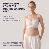 Coussin chauffant menstruel USB, coussin chauffant portable pour les crampes menstruelles